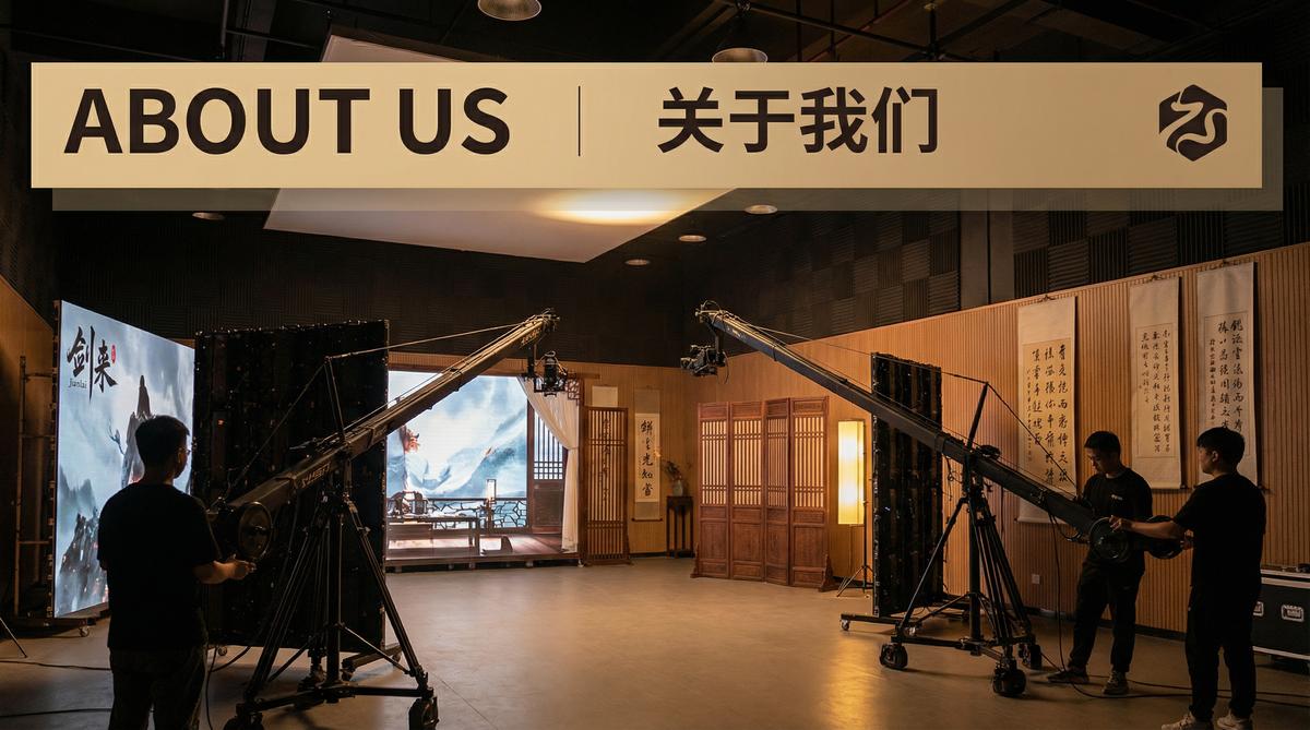 网红主播影视传媒公司拍摄现场